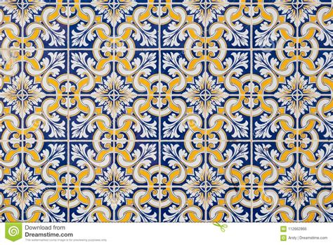 Ceramic Tiles Azulejo Portugal Stock Photo Image Of Covering Facade