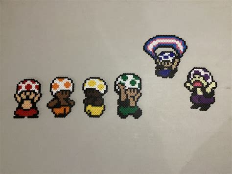 Lgbtq Pride Toads Inspired By Super Mario Bros Nes Etsy