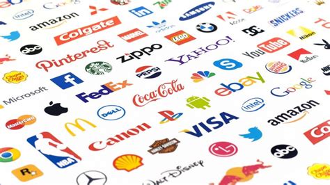 Marcas Estrangeiras - Logotipos De Marcas Famosas Com Nomes