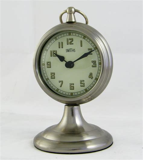 Smiths Chrome Mantel Clock Cm Smiths Clocks