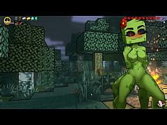 Hornycraft Parody Hentai Game Pornplay Ep The Creeper Girl Is So Sexy In Her Red Micro