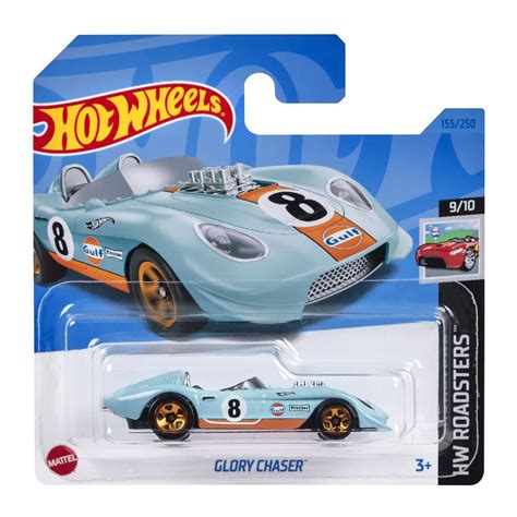 Игрушечная машинка Hot Wheels коллекция HW ROADSTERS модель GLORY CHASER масштаб