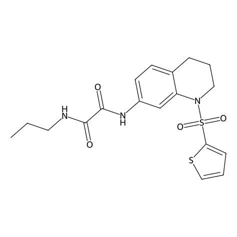 Buy N Propyl N 1 Thiophen 2 Ylsulfonyl 3 4 Dihydro 2H Quinolin 7 Yl