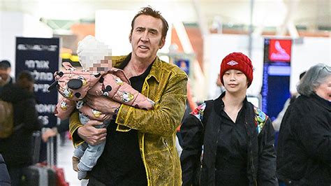 Nicolas Cage, Daughter August & Wife Riko In First Photos – Hollywood Life