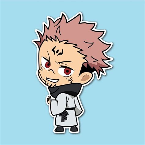 Jujutsu Kaisen Stickers Jujutsu Kaisen Yuji Gojo Kugisaki Sukuna Megumi