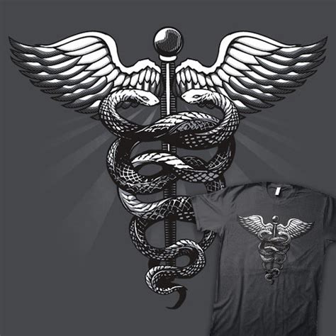 caduceus shirtoid