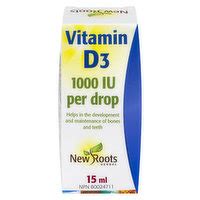 New Roots Herbal Vitamin D3 Liquid