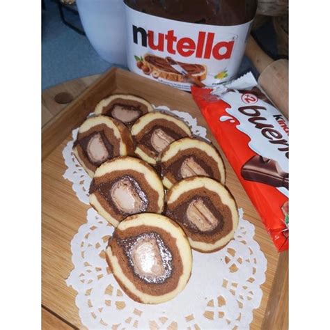 Kek Tapak Kuda Nutella Kinder Bueno Premium Shopee Malaysia