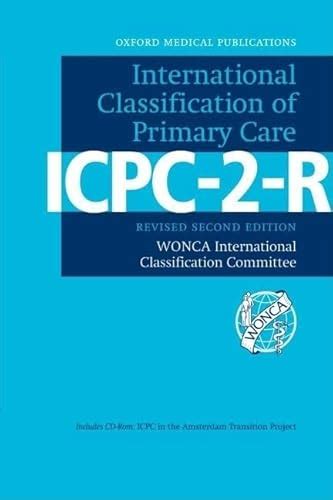 Icpc 2 R International Classification Of Primary Care Wonca