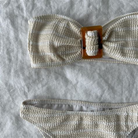 Bandeau Style Bikini Brand New In Bag With Hygiene Depop