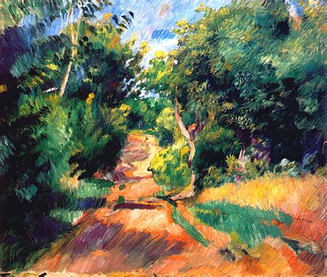 Landscape Near Varengeville Pierre Auguste Renoir