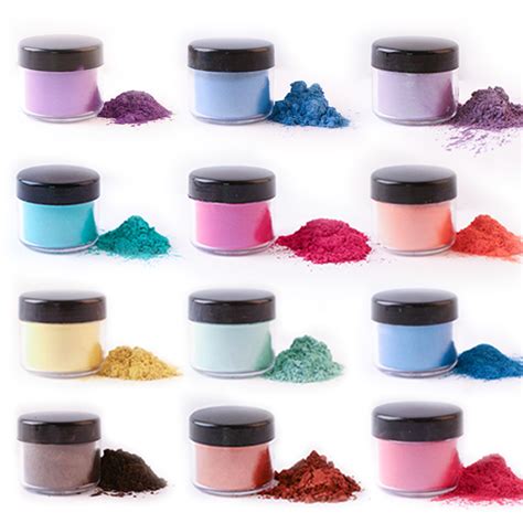 Shimmering Mica Powder Pearl Pigments For Slime Metallic Epoxy Floor