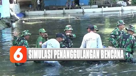 Korem Makutarama Gelar Simulasi Penanggulangan Bencana Di Semarang