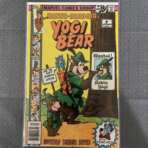 Hanna Barberas Yogi Bear Comic Book Marvel Huckleberry Hound Boo