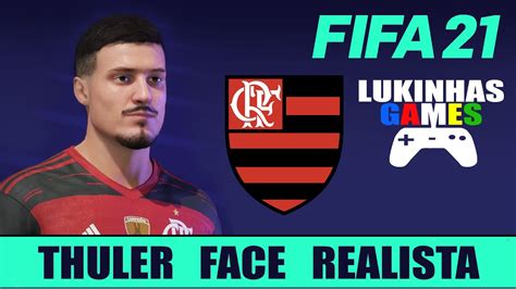 FIFA 21 THULER FLAMENGO FACE REALISTA LOOK ALIKE HOW TO MAKE