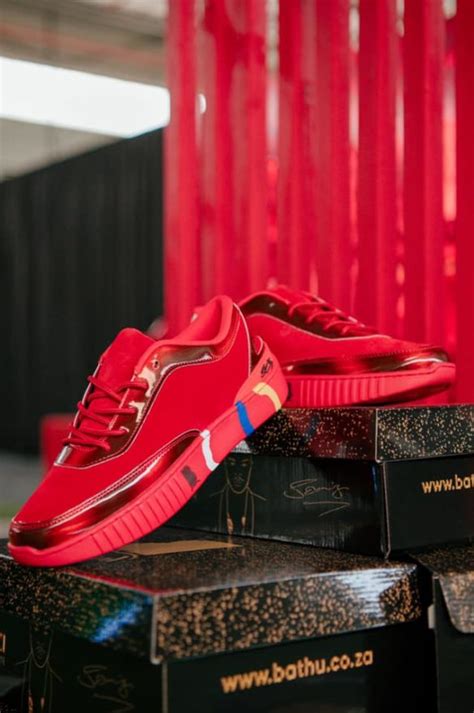 Somizi unveils collaboration sneakers with Bathu