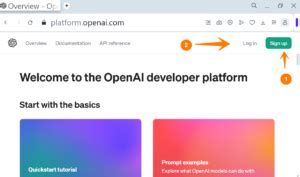 Create New OpenAI Project 2023 TestingDocs