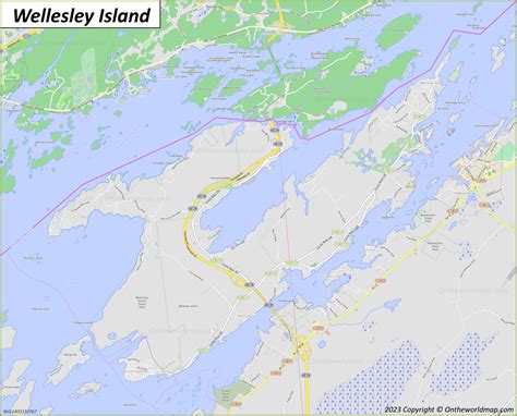 Wellesley Island Map | New York, U.S. | Detailed Maps of Wellesley Island