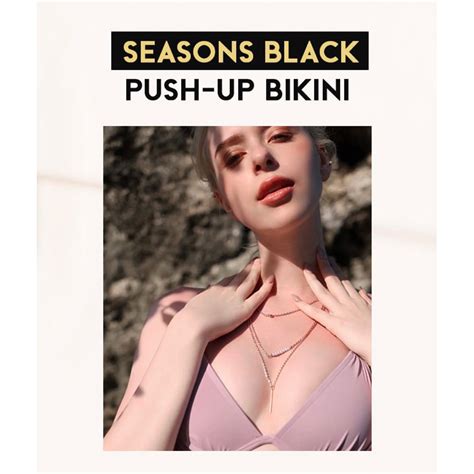 seasons bikini 台灣製黑標 二代雙綁帶比基尼 泳褲 嫩紫色 蝦皮購物