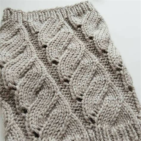 Mock Cable Knitting Pattern