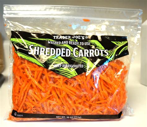 Exploring Trader Joes Trader Joes Shredded Carrots