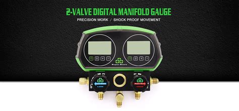 Super Stars ชุดเกจวัดน้ำยาแบบดิจิตอล น้ำยา R32 สายยาว 60 นิ้ว พร้อม ...