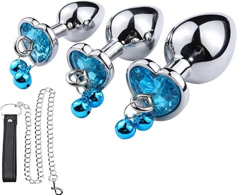 Anal Butt Plug HEART STAINLESS Butt Plug Sex Toy For Women Men Couple Gift Metal Anal Plug