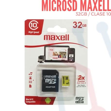 Memoria Microsd Maxell Gb Clase