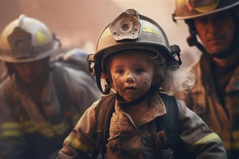 Premium Ai Image 911 Rescuer A Fire Rescuer Is A Firefighter Who