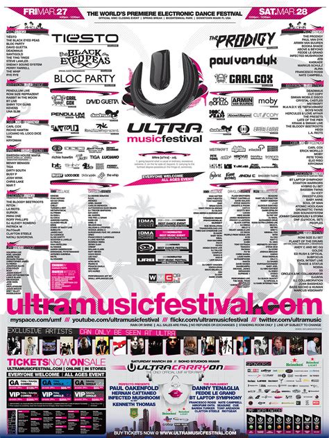 Previous Lineups - Ultra Music Festival March 27, 28, 29 – 2026