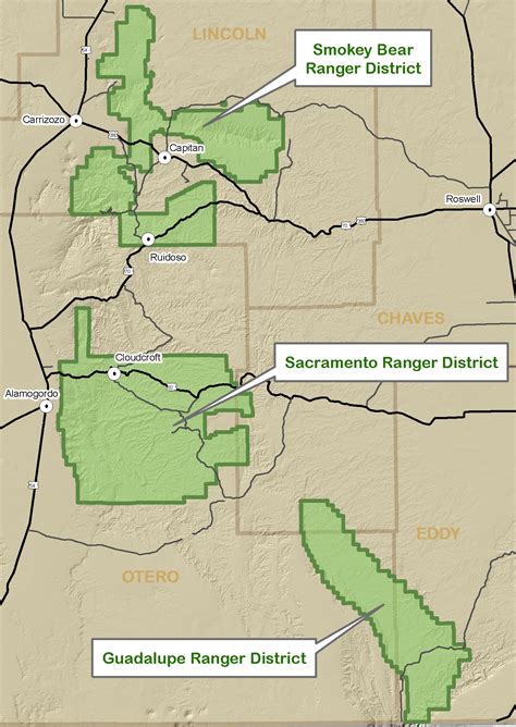 Lincoln National Forest Districts Texas National Forest Hunting