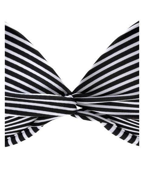 Marken Push Up Bikini Schwarz Wei C Cup Dessous Bademoden Outlet Mode Shop