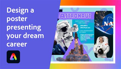Design A Poster Presenting Your Dream Career Adobe Education Exchange