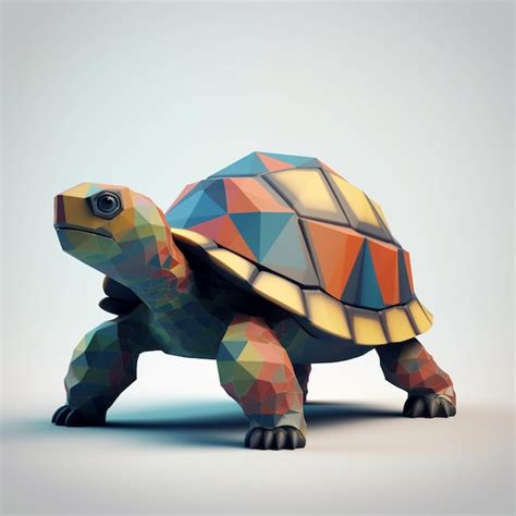 premium photo  illustration   turtle shape