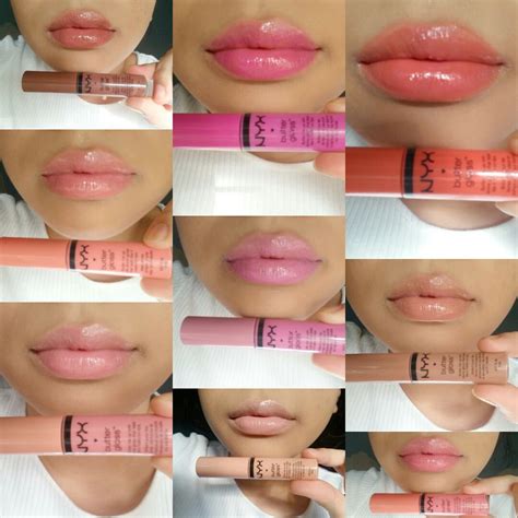 Nyx Butter Gloss Swatches Review Makeup Dupes Makeup Nyx Butter Gloss