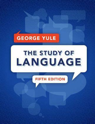 The Study Of Language Von George Yule Englisches Buch B Cher De