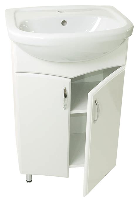 Шкаф с умывальником Sanmaximus Argo 500 White Eco - купить по выгодной ...