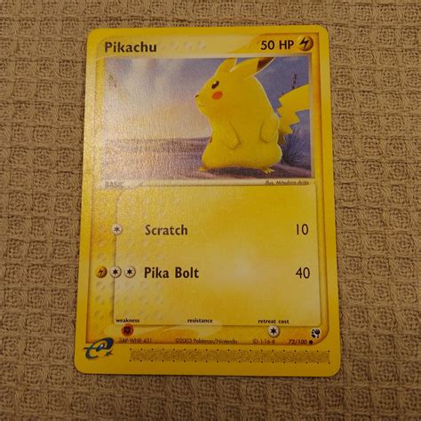 Se Produkter Som Liknar Gamla Pokemon Kort Pikachu P Tradera