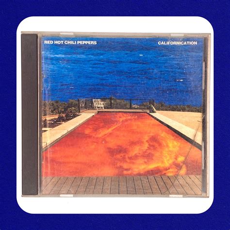 Red Hot Chili Peppers Californication Album Original Compact Disc CD On Carousell