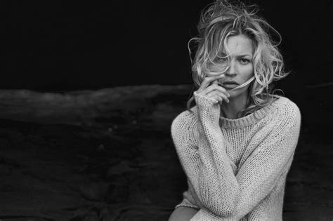 Kate Moss X NAKED Cashmere Peter Lindbergh Vogue Photography Lindbergh