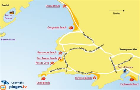 Beaches In Sanary Sur Mer France 83 Seaside Resort Of Sanary Sur