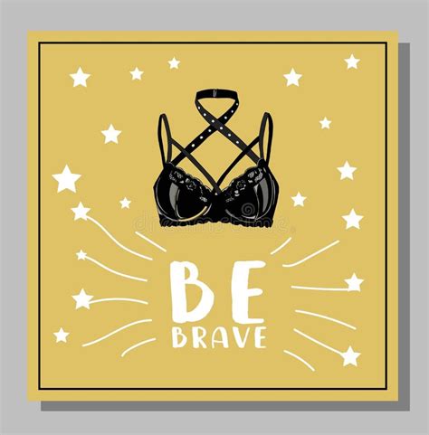 Leather Bra Latex Underwear Black Lingerie Latex Bdsm Stock Vector Illustration Of Female