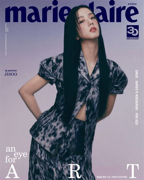 Blackpink S Jisoo Takes Over Marie Claire Korea Cover