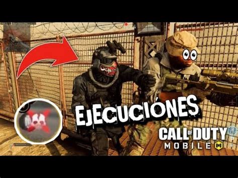 REMATES EJECUCIÓNES EN EL COD MOBILE YouTube