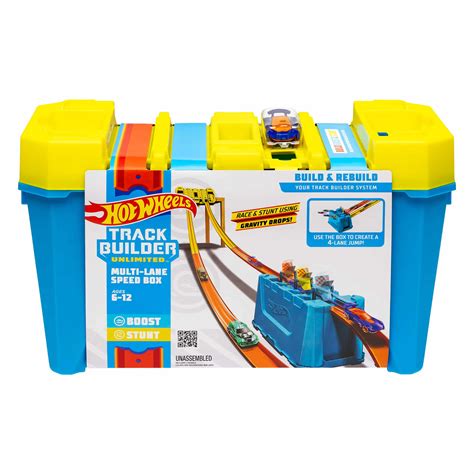 Hot Wheels Track Builder Unlimited Multi Lane Speed Box Online Toys Australia