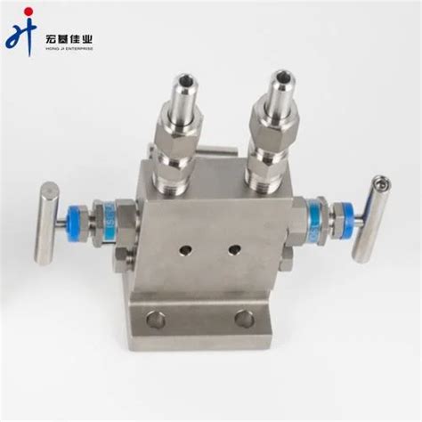 Stainless Steel Way Instrument Air Manifold Valve Psi Block And