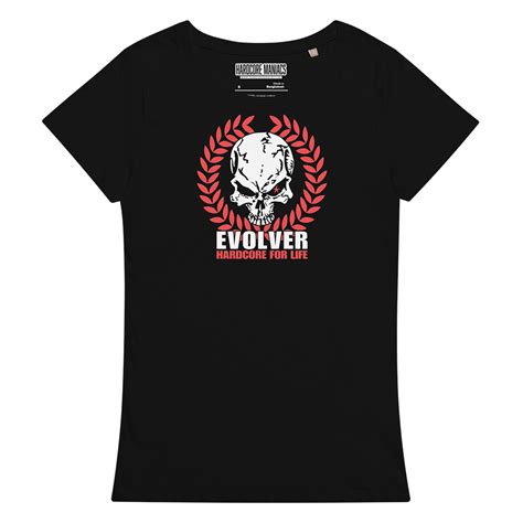 Evolver Basic T Shirt Woman Hardcore Maniacs