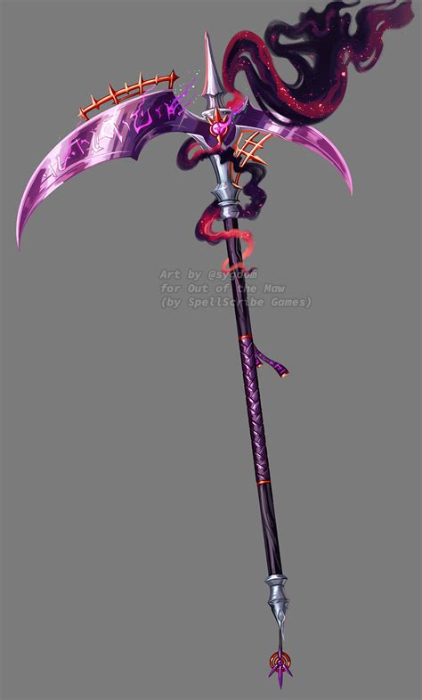 Artstation Dream Hunters Scythe