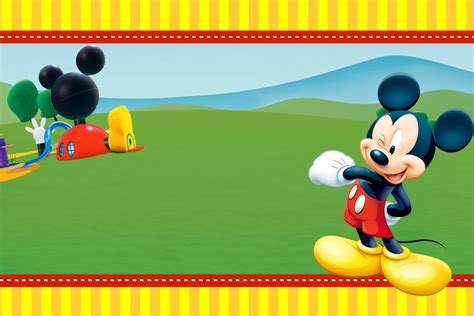 Convite Virtual Mickey Elo Produtos Especiais