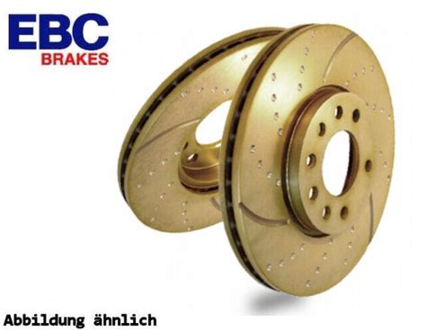 Ebc Turbo Groove Disc Sportbremsscheibe Hinterachse Gd Ebay